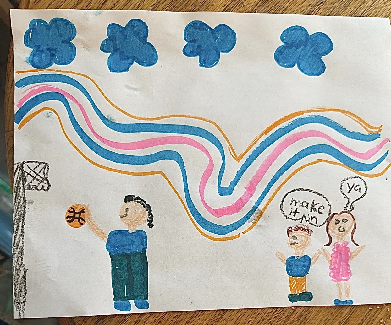 Make It In by age 7 - original drawing